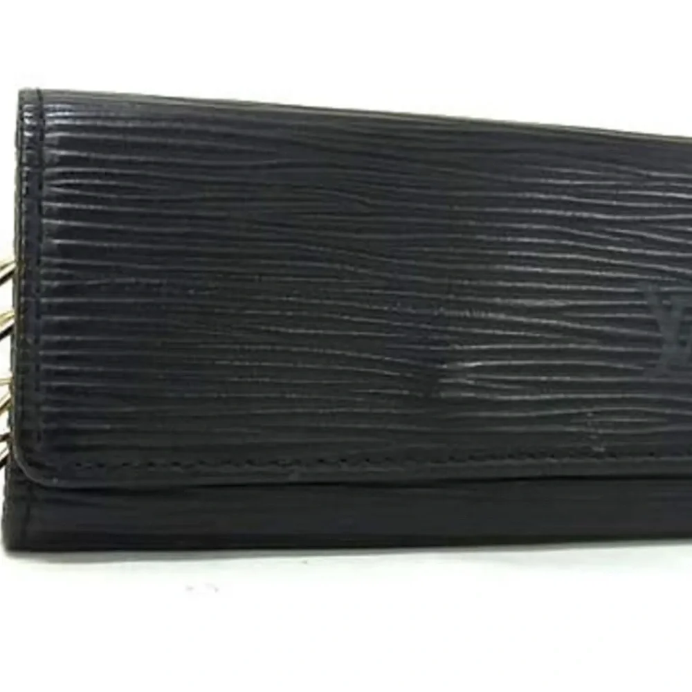 Louis Vuitton Black Epi Key 🔑 Wallet PRISTINE